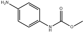 甲基(4-氨基苯基)氨基甲酸酯 结构式