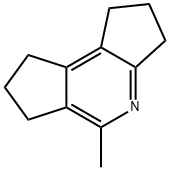 5-METHYL-1,2,3,6,7,8-HEXAHYDRODICYCLOPENTA[B,D]PYRIDINE 结构式