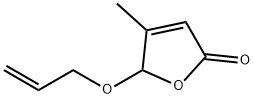 2(5H)-Furanone, 4-methyl-5-(2-propenyloxy)- (9CI) 结构式