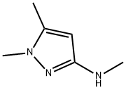 N,1,5-三甲基-1H-吡唑-3-胺 结构式