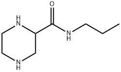 2-Piperazinecarboxamide,N-propyl-(9CI) 结构式