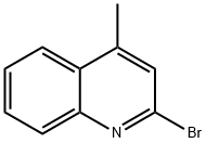 2-溴-4-甲基喹啉 结构式