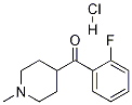 (2-Fluorophenyl)(1-Methyl-4-piperidinyl)-Methanone Hydrochloride 结构式