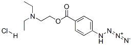 procaine azide, monohydrochloride 结构式