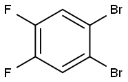 1,2-二溴-4,5-二氟苯 结构式
