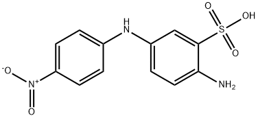 2-amino-5-(4-nitroanilino)benzenesulfonic acid 结构式