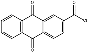 葸醌-2-甲酰氯 结构式