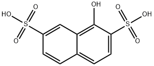 1-naphthol-2,7-disulfonic acid 结构式