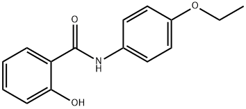 N-(4-乙氧基苯基)-2-羟基苯甲酰胺 结构式