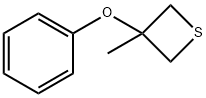 Thietane, 3-methyl-3-phenoxy- (9CI) 结构式