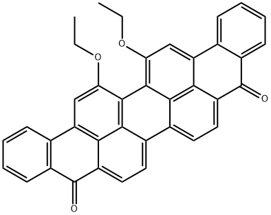 16,17-diethoxyviolanthrene-5,10-dione  结构式