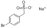 4-溴苄磺酸钠 结构式