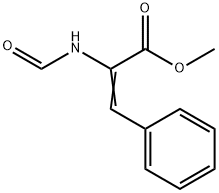 (Z)-2-FORMYLAMINO-3-PHENYL-ACRYLIC ACID METHYL ESTER 结构式