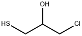 1-Chloro-3-mercapto-2-propanol 结构式