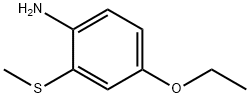 Benzenamine, 4-ethoxy-2-(methylthio)- (9CI) 结构式
