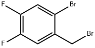 2-溴-4,5-二氟溴苄 结构式