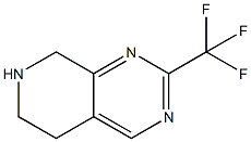 2-(三氟甲基)-5,6,7,8-四氢吡啶并[3,4-D]嘧啶盐酸盐 结构式