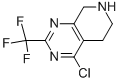4-氯-2-(三氟甲基)-5,6,7,8-四氢吡啶并[3,4-D]嘧啶 结构式