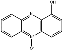 1-Hydroxyphenazine 5-oxide 结构式