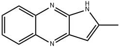 1H-Pyrrolo[2,3-b]quinoxaline,2-methyl-(9CI) 结构式