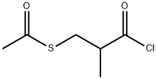 S-(3-chloro-2-methyl-3-oxopropyl) ethanethioate 结构式