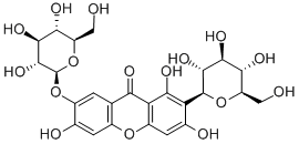 新芒果苷 结构式