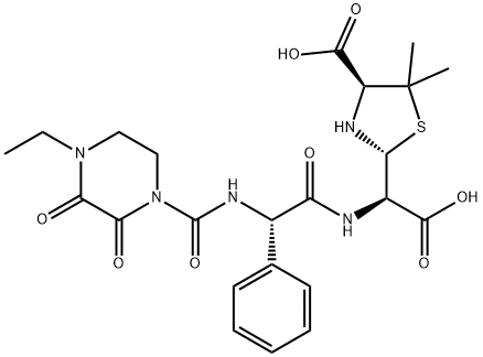 哌拉西林杂质B 结构式