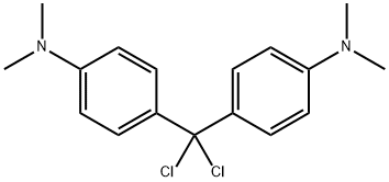4-(dichloro(4-(dimethylamino)phenyl)methyl)-N,N-dimethylbenzenamine 结构式