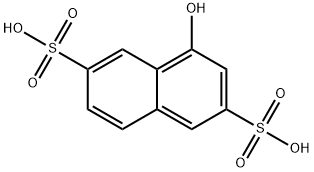 4-hydroxynaphthalene-2,6-disulphonic acid 结构式