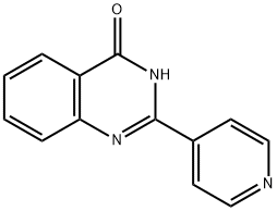 2-(吡啶-4-基)喹唑啉-4-醇 结构式