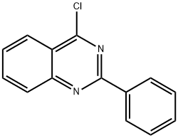 4-氯-2-苯基喹唑啉 结构式
