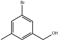 3-溴-5-甲基苯甲醇 结构式