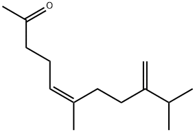 (Z)-6,10-Dimethyl-9-methylene-5-undecen-2-one 结构式