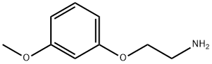 2-(3-甲氧基苯氧基)乙胺 结构式