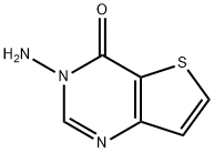 3-氨基-3,4-二氢噻吩并[3,2-D]嘧啶-4-酮 结构式