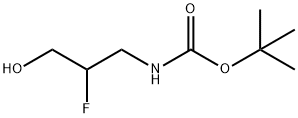 叔 - 丁基2 - 氟 - 3 - 羟基丙基 结构式