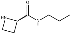 2-Azetidinecarboxamide,N-propyl-,(2S)-(9CI) 结构式