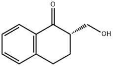 1(2H)-Naphthalenone,3,4-dihydro-2-(hydroxymethyl)-,(2S)-(9CI) 结构式