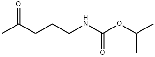 Carbamic  acid,  (4-oxopentyl)-,  1-methylethyl  ester  (9CI) 结构式