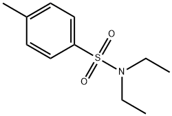 N,N-二乙基对甲苯磺酰胺 结构式