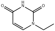 1-乙基嘧啶-2,4(1H,3H)-二酮 结构式