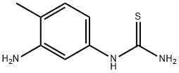 1-(3-amino-p-tolyl)-2-thiourea  结构式