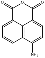 4-氨基-1,8-萘二甲酸酐 结构式