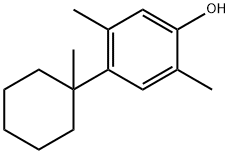 4-(1-methylcyclohexyl)-2,5-xylenol 结构式