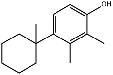 4-(1-methylcyclohexyl)-2,3-xylenol 结构式