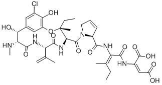 促微管解聚A 结构式