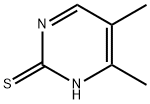 4,5-Dimethyl-2-pyrimidinethiol 结构式