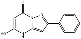 2-PHENYL-PYRAZOLO[1,5-A]PYRIMIDINE-5,7-DIOL 结构式