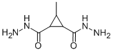 3-METHYLCYCLOPROPANE-1,2-DICARBOHYDRAZIDE 结构式