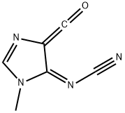 Cyanamide, [5-carbonyl-3,5-dihydro-3-methyl-4H-imidazol-4-ylidene]-, [N(E)]- 结构式